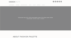 Desktop Screenshot of fashionpalette.com.au